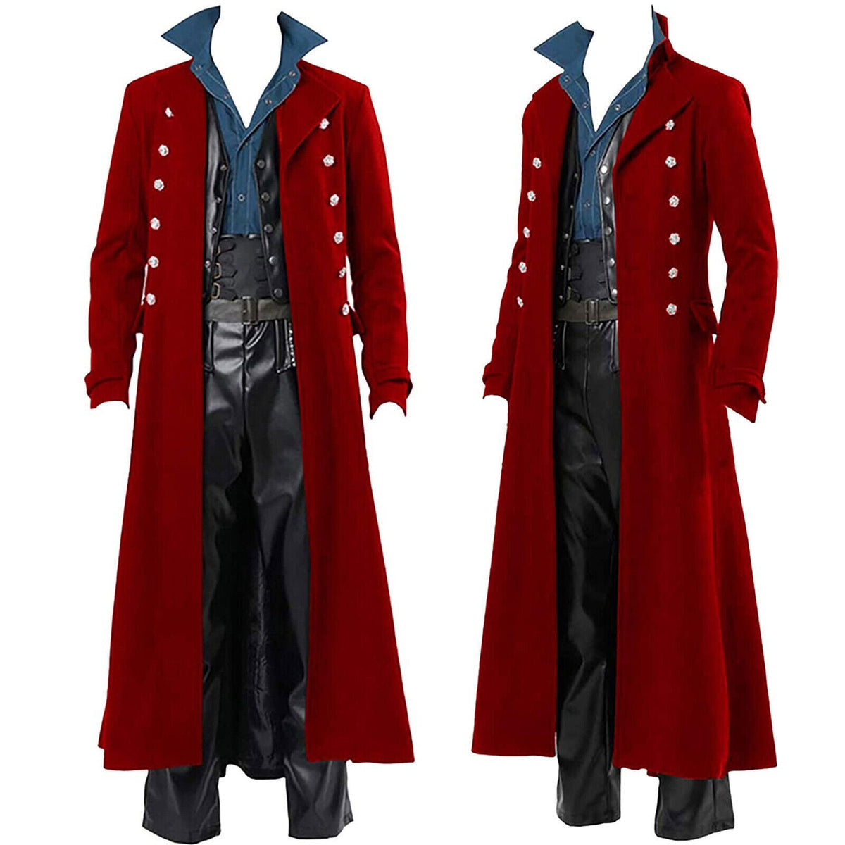 Men's Halloween Vintage Vampire Coats