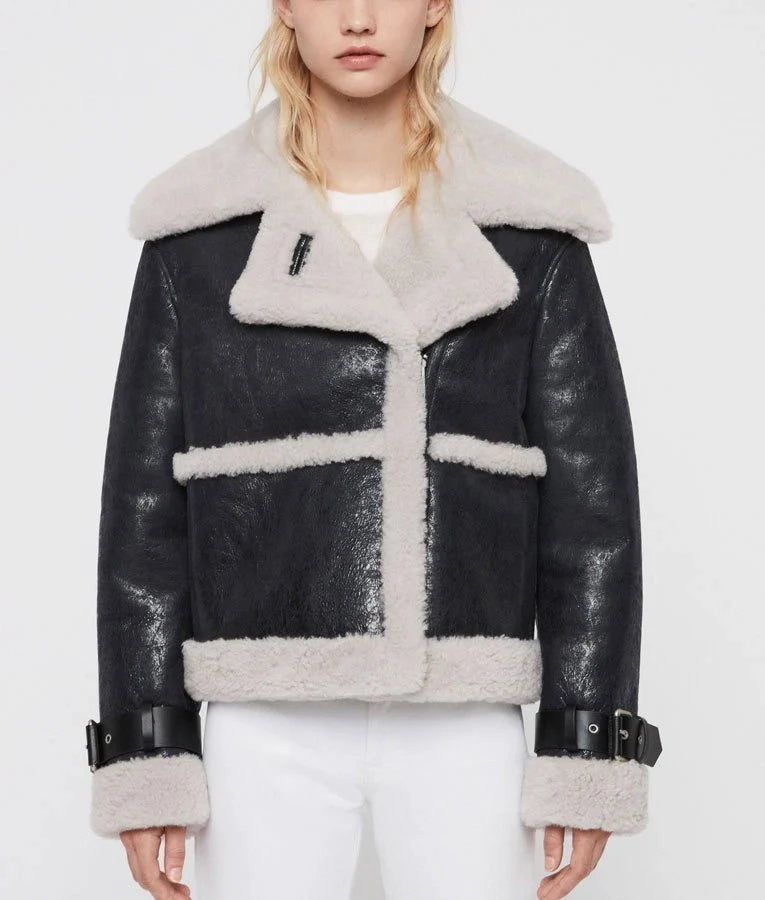 Arlo Shearling Leather Jacket