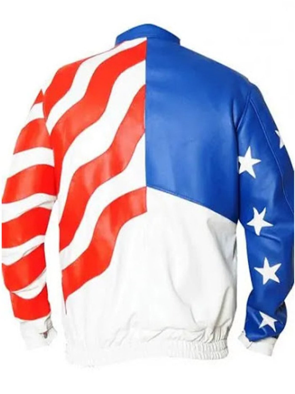 American Flag Vanilla Ice Leather Jacket