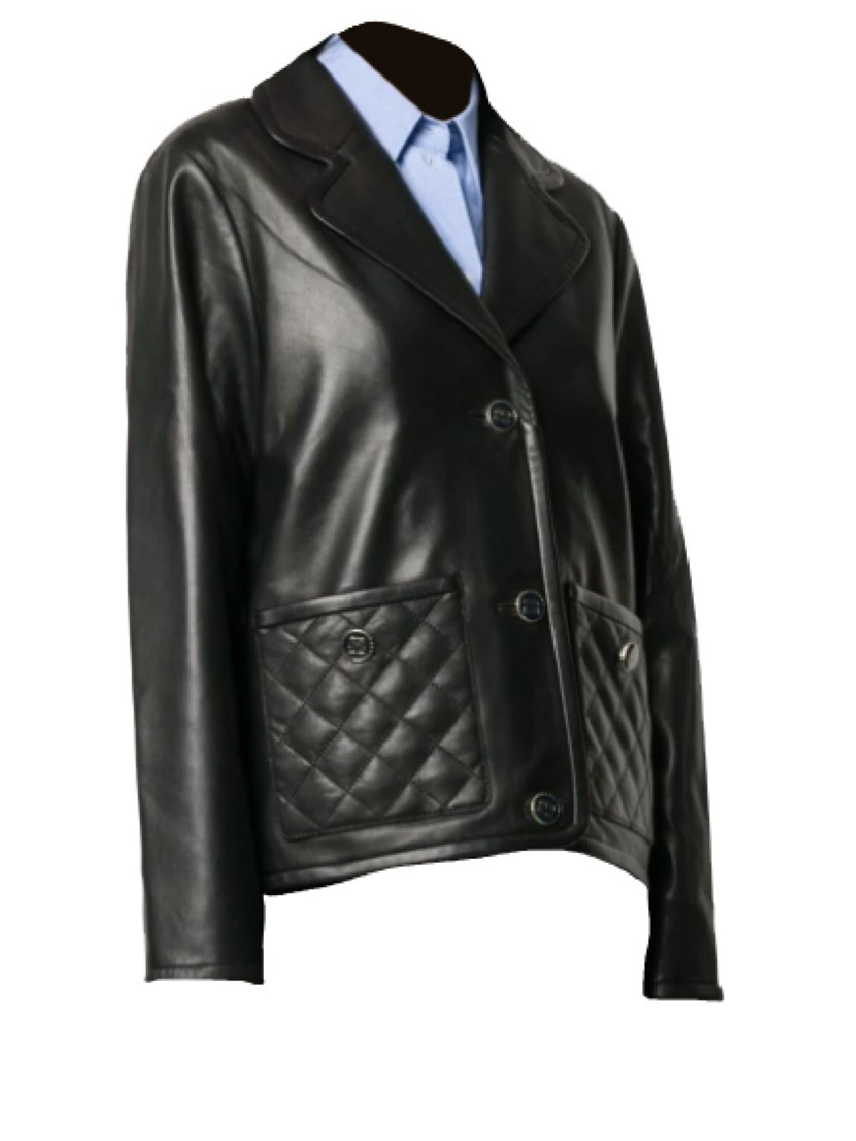 Women’s Black Real Leather Jacket