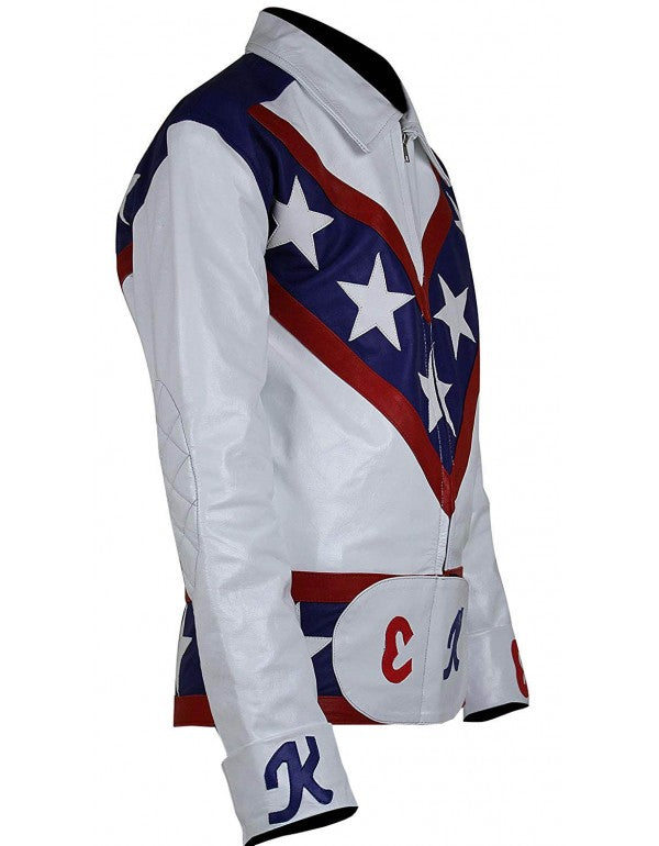 Evel Knievel Daredevil Leather Jacket