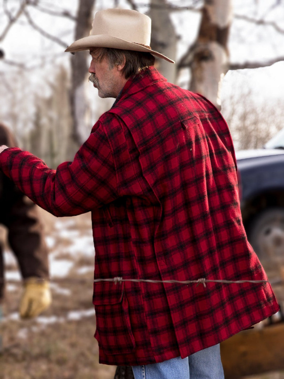 Heartland Shaun Johnston Red Plaid Jacket