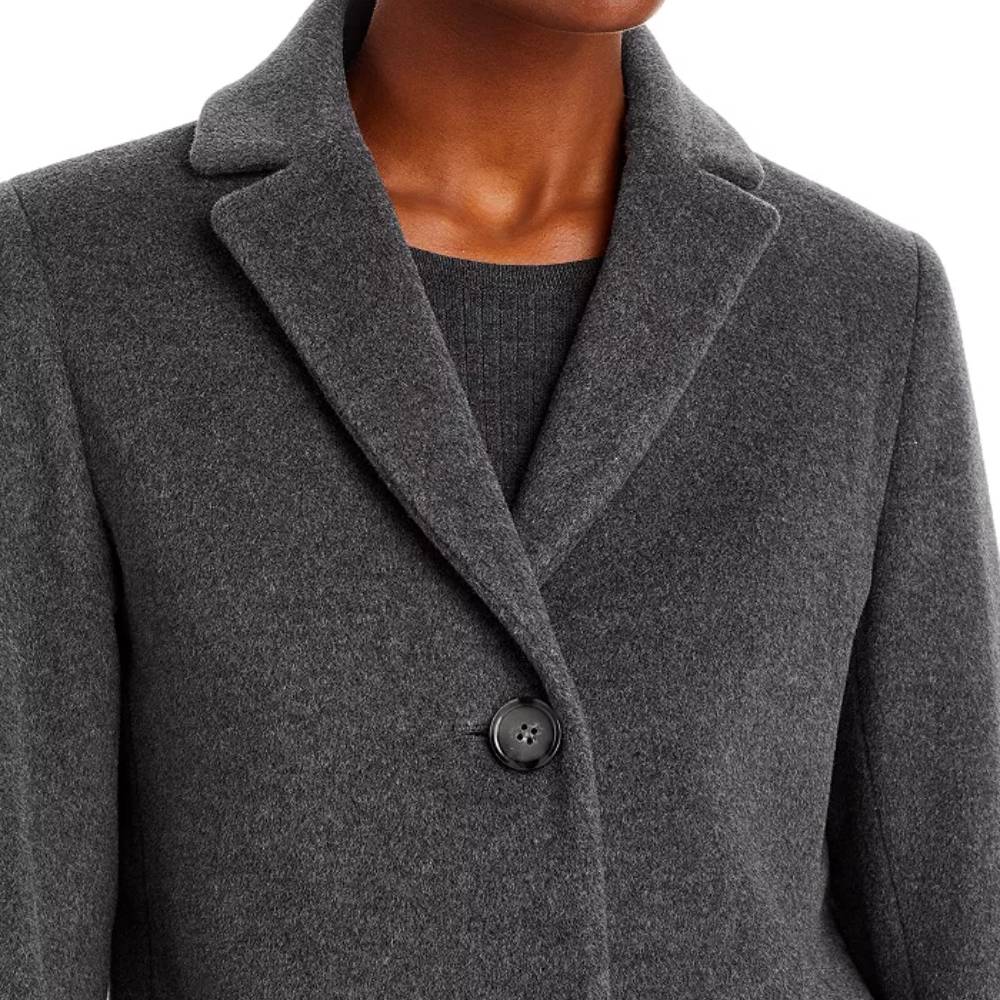 Womens Medium Grey Trench Coat