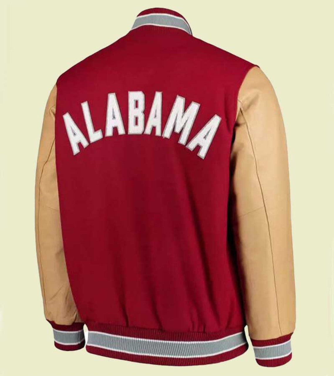 Alabama Crimson Tide Red Varsity Jacket