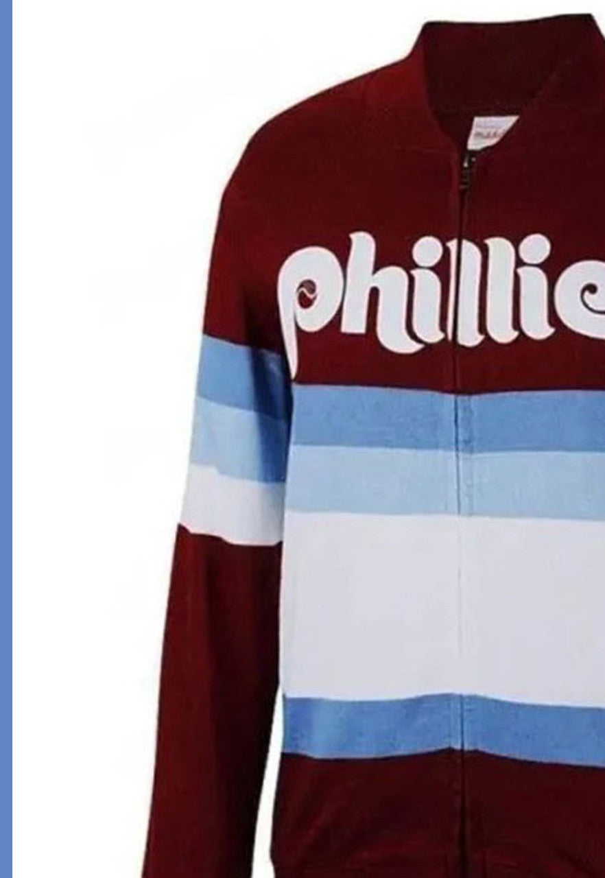 Mens Philadelphia Phillies Maroon Sweatshirt