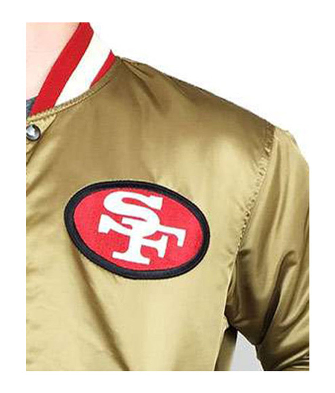 San Francisco 49ers Satin Bomber Jacket