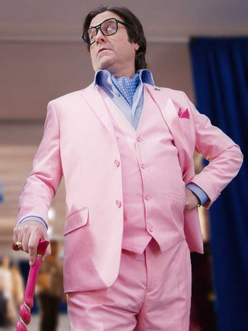 The Beanie Bubble Zach Galifianakis Pink Blazer