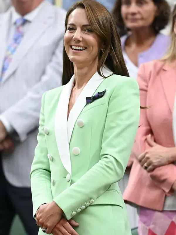 Wimbledon 2023 Kate Middleton Mint Green Blazer