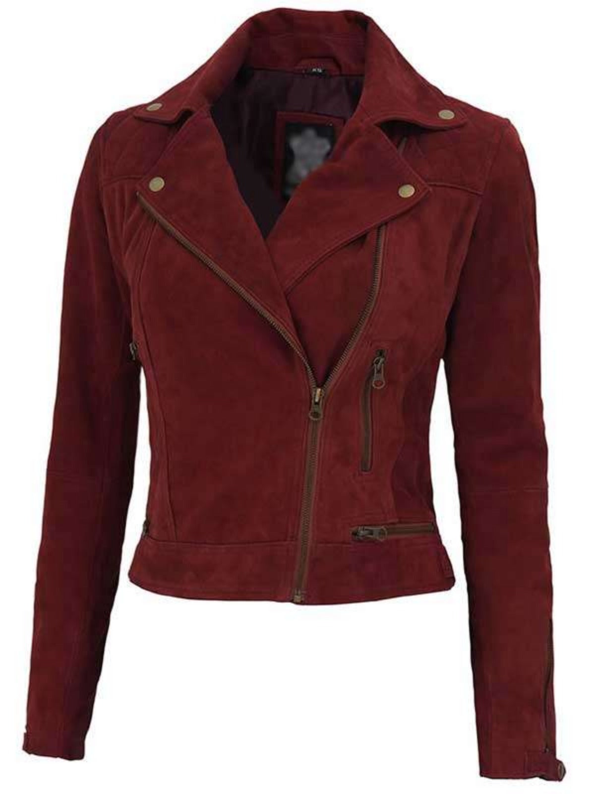 The Out-Laws 2023 Nina Dobrev Brown Leather Jacket