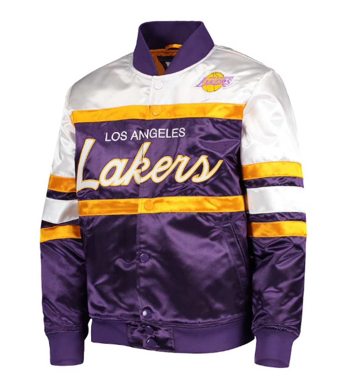 Youth Los Angeles Lakers Starter Basketball Jacket