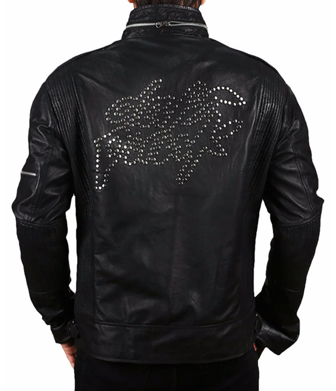 Daft Punk Electroma Black Leather Jacket