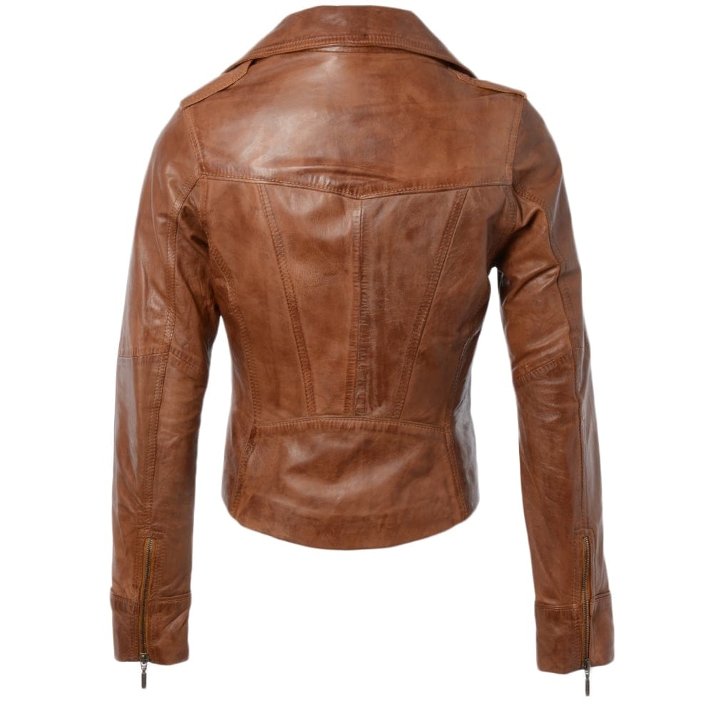 Women’s Slim Fit Biker Leather Jacket