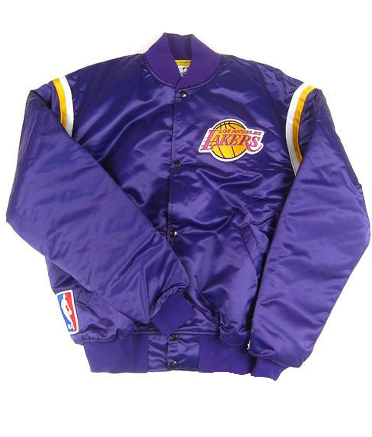 Los Angeles 80s Lakers NBA Satin Jacket