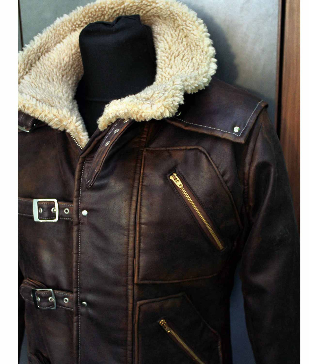 BJ Blazkowicz Wolfenstein Designer Leather Jacket